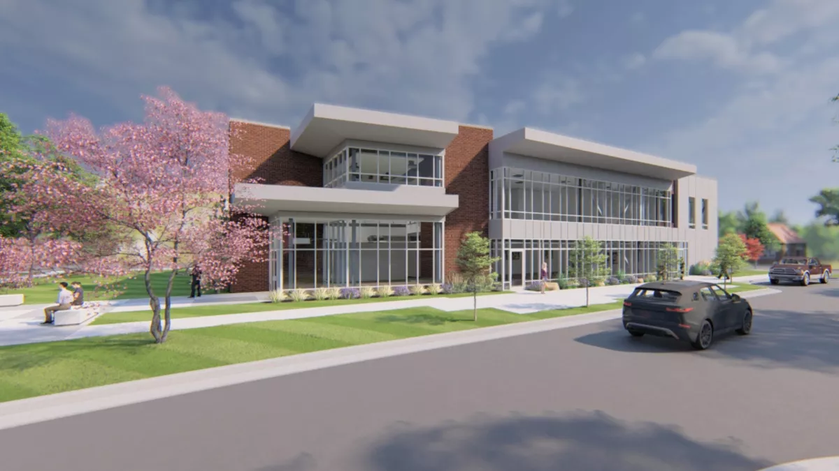 Digital building rendering - 3840x2160