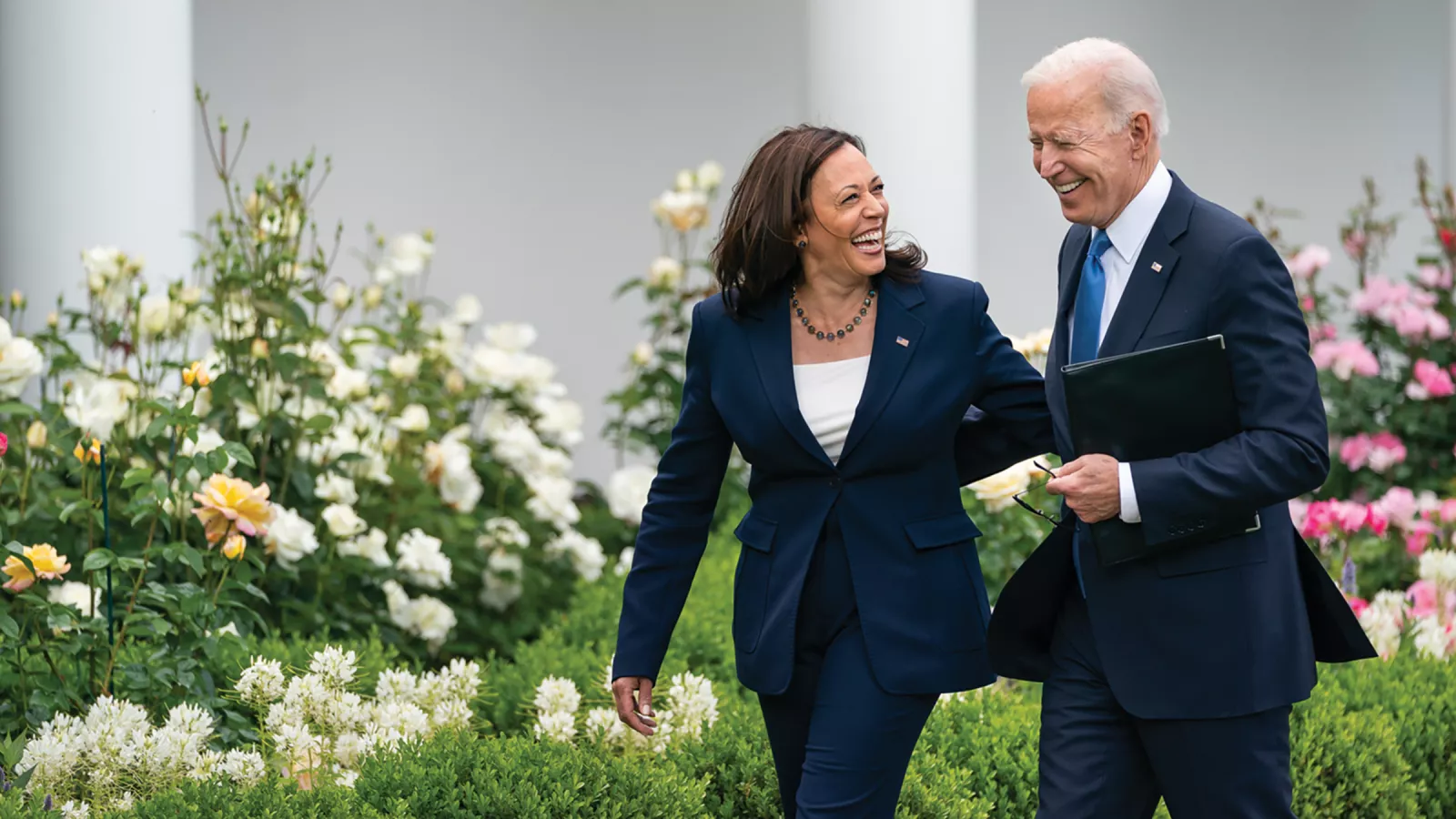 Biden and Harris
