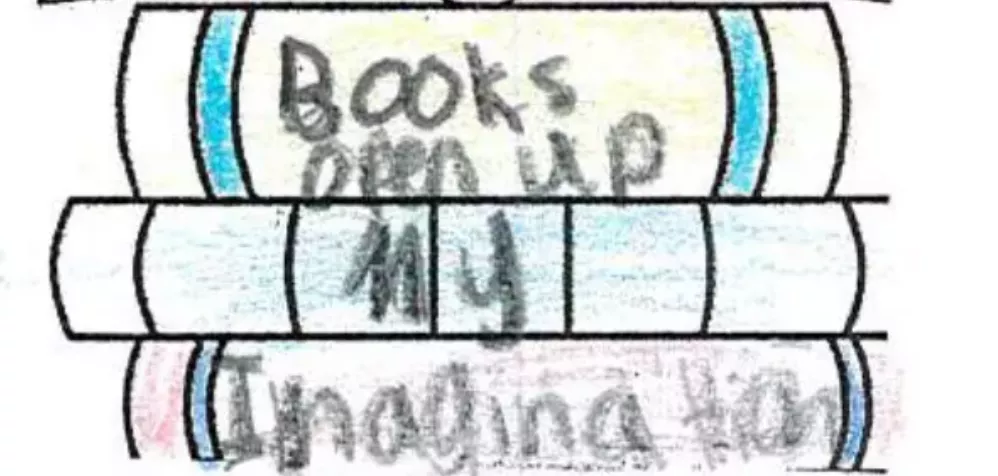 Books Open Up My Imagination.