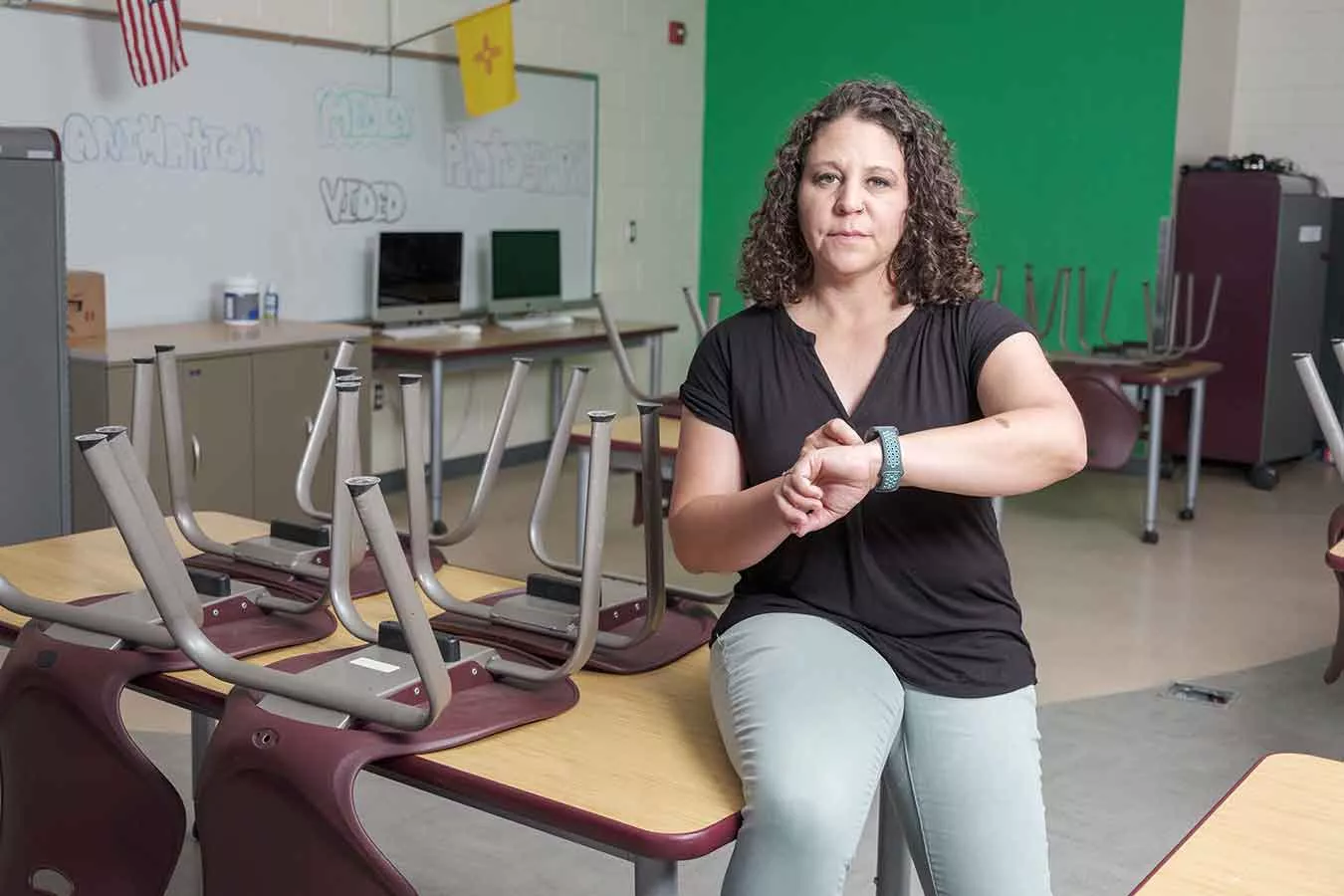 Natalia Fierro, middle school teacher