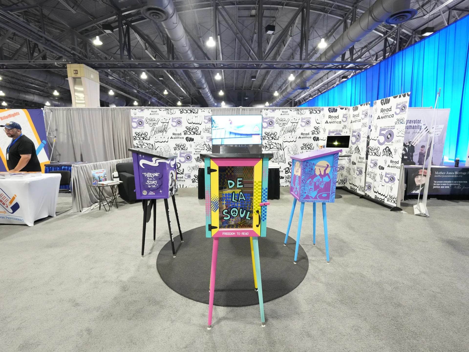 Little Free Libraries at NEA 2024 Annual Meeting