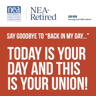 Today is your day and this is your union quote graphic