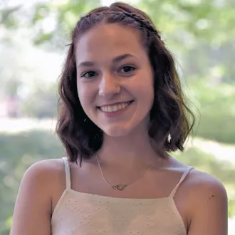 headshot of Mary Kate Gebhart outdoors