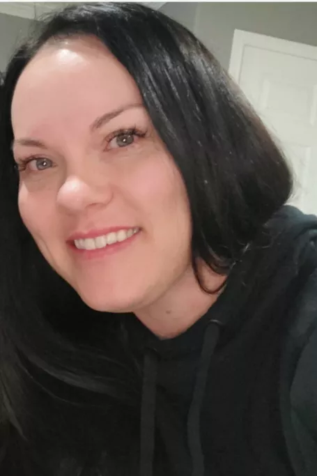 Picture of woman with dark hair.