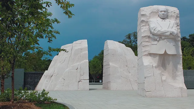 Martin Luther King Jr memorial in Washington DC